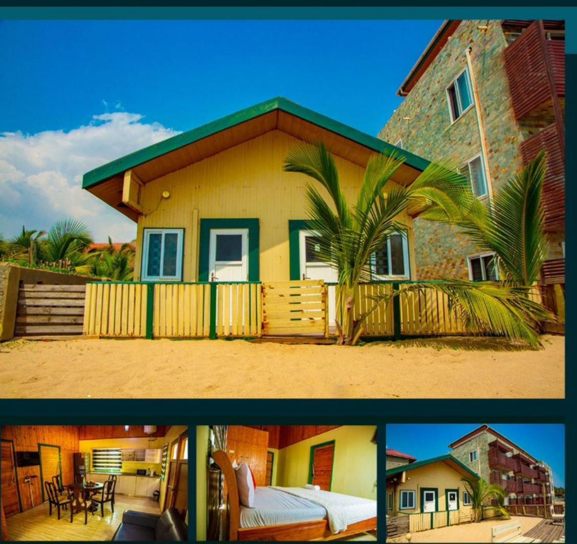 Ocean Green Beach Resort Prampram Exteriör bild